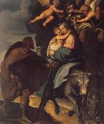 Carducci, Bartolommeo The Flight into Egypt oil painting